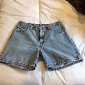 Vintage High Waisted Levi’s Shorts